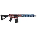DIAMONDBACK FIREARMS DB10 Carbon 308 Win 16" 20rd Semi-Auto Rifle - MLOK | American Flag - Diamondback Firearms