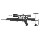 AIR FORCE AIRGUNS EscapeUL .25 w/Hand Pump, 4-16X50 Scope, 1 Rings" - Air Force Airguns