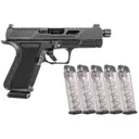 SHADOW SYSTEMS MR920 Elite 9mm TB OR + 5 ETS 22 rnd Mags COMBO - Shadow Systems