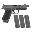 SHADOW SYSTEMS MR920 Elite 9mm TB OR + 3 GLOCK 15 rd Mags COMBO - Shadow Systems