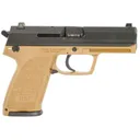 HK USA USP9 (V1) 9mm 4.9" 15rd - Black / FDE - Hk Usa