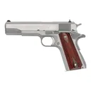 COLT Series 70 Government 1911 45ACP 5" 7rd Pistol - Stainless w/ Rosewood Grips - Colt