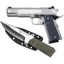 MAGNUM RESEARCH 1911 9mm "G" 5" Stainless Steel w/KNIFE1911 - Magnum Research