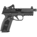 FN AMERICA FN509 Tactical 9mm 4.5" 10rd Pistol w/ Threaded Barrel & Vortex Viper Red Dot | Black - Fn America