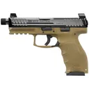 HK USA VP9 Tactical 9mm 4.7in 17rd Pistol w/ Night Sights & Threaded Barrel - FDE | Black - Heckler and Koch