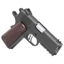 FUSION FIREARMS NCOM 1911 Freedom Series 45ACP 3.5" 8rd Pistol - Black | Wood Grips - Fusion Firearms