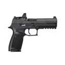 SIG SAUER P320 9mm 4.7" 17+1 Pistol w/ Romeo1 PRO Red Dot & Suppressor Sights - Black - Sig Sauer
