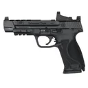 SMITH & WESSON M&P9 M2.0 9mm 5" 17rd Ported Pistol w/ Crimson Trace Red Dot - Black - Smith & Wesson