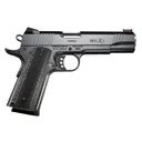 REMINGTON 1911 R1 Enhanced 45 ACP 5" 8rd Pistol w/ Fiber Optic Sights - Black / Laminate Grips - Remington
