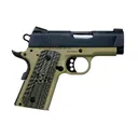 COLT Defender 45ACP FS 3" Black 7rd Army Green Frame - Colt