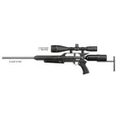 AIR FORCE AIRGUNS Escape .25 w/4-16X50 Scope, 1 High Rings" - Air Force Airguns