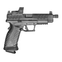 SPRINGFIELD ARMORY XDM Elite Tactical 9mm 4.5" 19+1 Pistol w/Threaded Barrel & Dragonfly Hex Red Dot - Springfield Armory