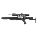 AIR FORCE AIRGUNS EscapeSS .22 w/4-16X50 Scope, 1 High Rings" - Air Force Airguns