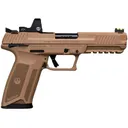 RUGER Ruger-57 5.7x28mm 4.9" 20+1 Pistol w/ Riton Red Dot - Flat Dark Earth - Ruger