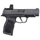 SIG SAUER P365 X-Series 9mm 3.1" 10rd Pistol w/ RomeoZero Elite Red Dot & XRAY3 Night Sights - Black - Sig Sauer