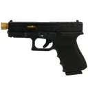 GLOCK G19 G3 9mm 4.6" Bear Cut Slide 15rd Gold Chainmail - Glock