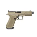 SHADOW SYSTEMS DR920 Combat 9mm 5" 17rd Optic Ready Pistol w/ Threaded Barrel & Night Sights - FDE - Shadow Systems