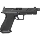 SHADOW SYSTEMS MR920 Combat 9mm 5" 10rd Optic Ready Pistol w/ Threaded Barrel & Night Sights - Black - Shadow Systems