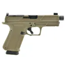 SHADOW SYSTEMS MR920 Combat 9mm 4.5" 15rd Optic Ready Pistol w/ Threaded Barrel - FDE / Black - Shadow Systems