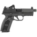 FN AMERICA FN509 Tactical 9mm 4.5" 24rd Pistol w/ Threaded Barrel & Vortex Viper Red Dot | Black - Fn America