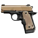 KIMBER Micro 380 ACP 2.75" 7rd Pistol w/ Night Sights & Crimson Trace LaserGrips - Desert Tan - Kimber