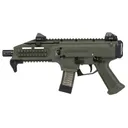 CZ-USA Scorpion EVO 3 S1 9mm 7.72" 10rd Pistol w/ Muzzle Brake & Ambi Thumb Safety - OD Green - CZ USA