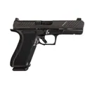 SHADOW SYSTEMS DR920 Combat 9mm 4.5" 17rd Optic Ready Pistol w/ Spiral Barrel - Black - Shadow Systems