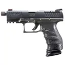 WALTHER ARMS PPQ M2 Q4 Tactical 9mm 4.6" 15rd Optic Ready Pistol w/ Threaded Barrel - Black - Walther Arms