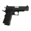 TISAS 1911 Carry Double Stack 9mm 4.25" 17rd Pistol w/ Front Serrations | Black - Tisas