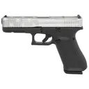 GLOCK G17 G5 9mm 4.49" 17rd Semi-Auto Pistol - Gray Battle Worn Flag Cerakote Steel - Glock