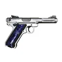 RUGER Mark IV Raffir Hunter 22 LR 4.5" 10rd Raffir Grips - Ruger