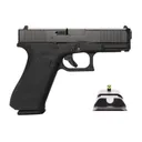 GLOCK G45 G5 9mm 4.02" 10rd Pistol w/ Front Serrations & Ameriglo Tritium Night Sights - Black - Glock