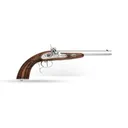 CHIAPPA Napoleon Le Page 45Cal 10" Percussion Pistol - Stainless / Walnut - Chiappa Firearms