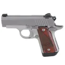 KIMBER MICRO 1911 380ACP 2.8" 7rd Pistol w/ Night Sights - Stainless / Rosewood - Kimber
