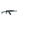 I.O. INC AKM247TUF 7.62x39 16" Parkerizd 30rd Underfold Stk - I.O. Inc