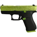GLOCK G43X 9mm Zombie Green GlitterGunz - Glock