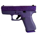 GLOCK G43X 9mm 3.41" 10rd Pistol | Purple Voodoo GlitterGunz - Glock