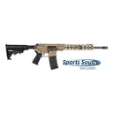 DIAMONDBACK FIREARMS DB15 5.56 16" 30rd FDE 6-Pos Stock MOE Grip - Diamondback Firearms