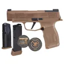SIG SAUER P365XL NRA Special Edition 9mm 3.7" 15rd Optic Ready Pistol w/ Night Sights - FDE - Sig Sauer