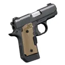 KIMBER Micro 9 9mm 3.15" Blk 6/7rd Desert Tan CT LaserGrp - Kimber