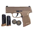 SIG SAUER P365 NRA 9mm 3.1" Coyote Tan PVD 10rd OR - Sig Sauer