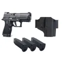 SIG SAUER P320 X-Compact 9mm 3.6" 15rd Optic Ready Pistol w/ XRAY3 Night Sights | Black - Sig Sauer