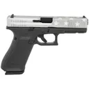 GLOCK G22 G5 40 S&W 4.49" 15rd Pistol - Black / Grey Battle Worn Flag Cerakote - Glock