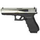 GLOCK G17 G4 Talo Exclusive 9mm 4.49" 17rd Pistol - Black | Stainless PVD Polished Slide - Glock