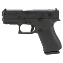 GLOCK G43X MOS 9mm 3.41" 10rd Optic Ready Pistol w/ IWB Holster | Thin Blue Line Cerakote - Glock