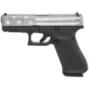 GLOCK G45 G5 9mm 4.02" 17rd Semi-Auto Pistol - Gray Battle Worn Flag Cerakote Steel - Glock