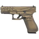 GLOCK G45 G5 9mm 4.02" 17rd Pistol - Coyote Battle Worn Flag - Glock