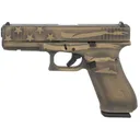 GLOCK G22 G5 40 S&W 4.49" 15rd Pistol - Coyote Battle Worn Flag Cerakote - Glock