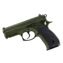 CZ-USA 75 P-01 9mm 3.8" 14rd Pistol - OD Green / Rubber Grips - CZ USA