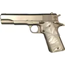 ROCK ISLAND M1911-A1 GI 45 ACP 5" 8rd Pistol - Nickel | Mother of Pearl Grips - Rock Island Armory